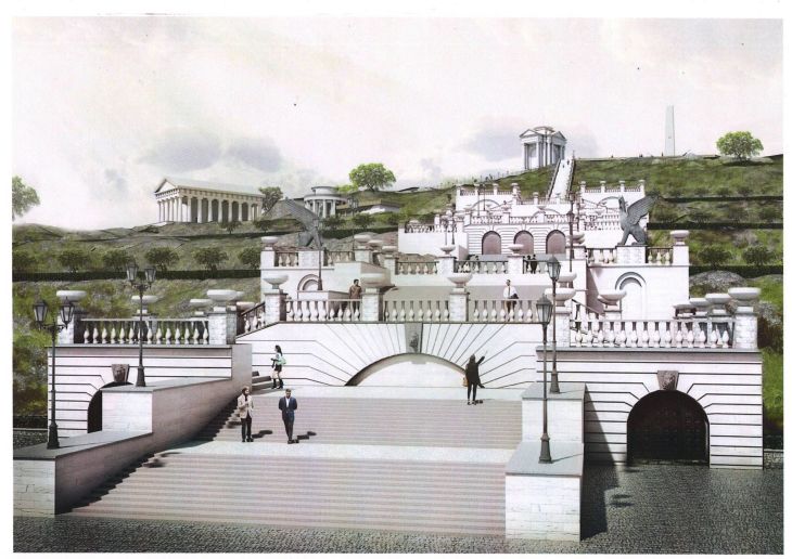 Митридатская лестница в Керчи. Фото пресс-службы администрации Керчи